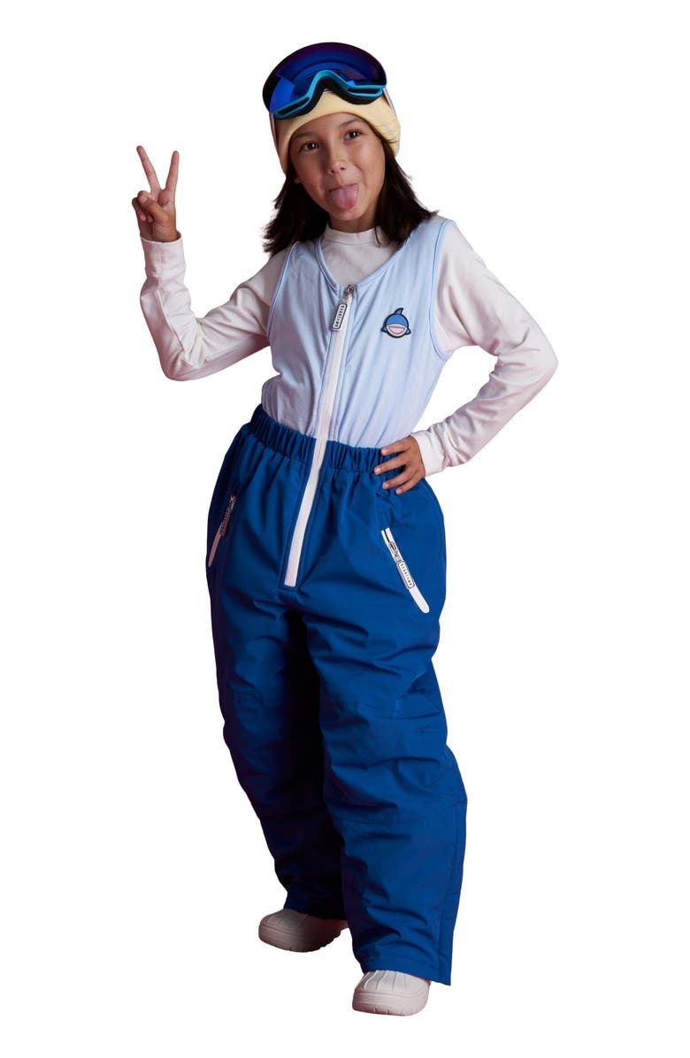 Roarsome Reef the Shark Ski Pants, Main, color, Blue