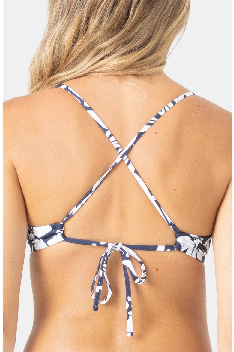 Oceanside Athletics Triangle Bikini Top, Alternate, color, MOOD INDIGO