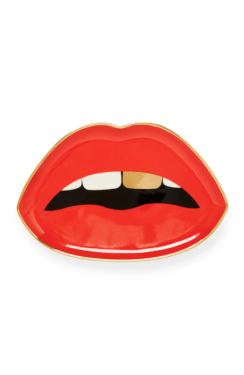 Jonathan Adler Lips Trinket Tray, Main, color,