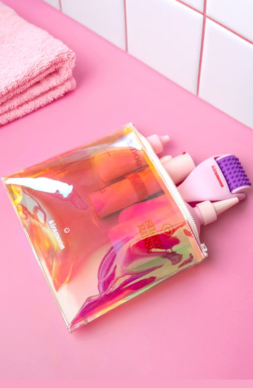 Kiramoon The Magic Pouch Cosmetics Bag In Pink