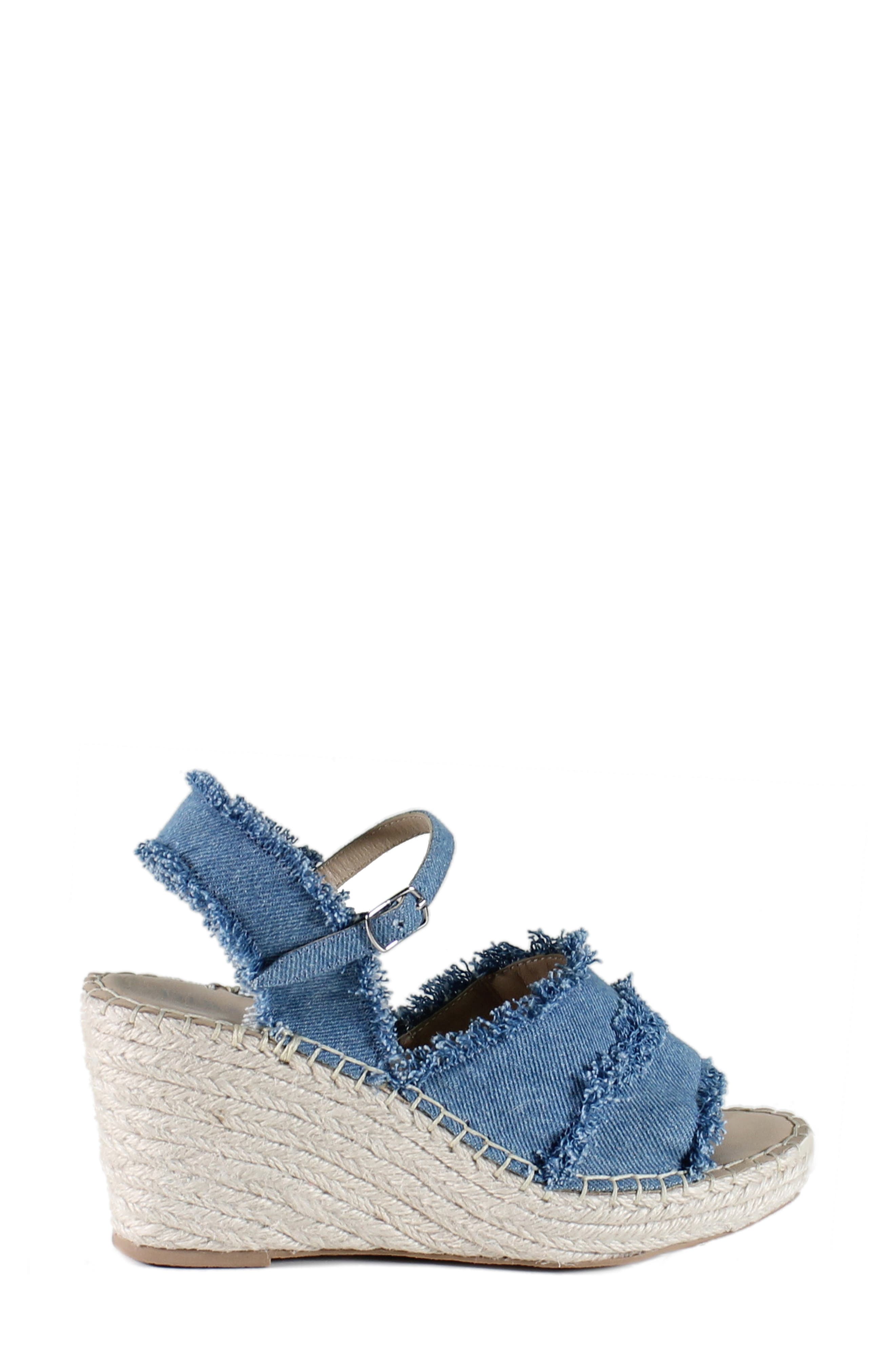 Diba True Grants Ville Wedge Sandal, Alternate, color, Blue