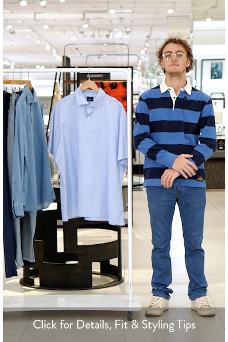 Textured Cotton Knit Polo video