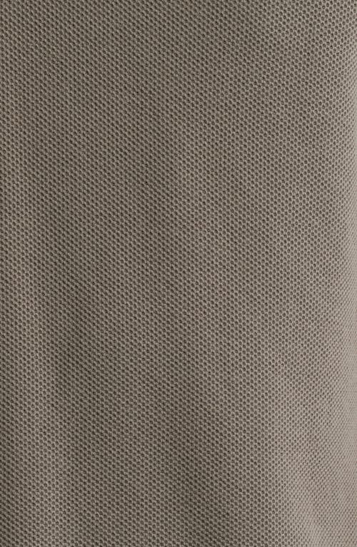 Frame Jacquard Polo In Dark Sage