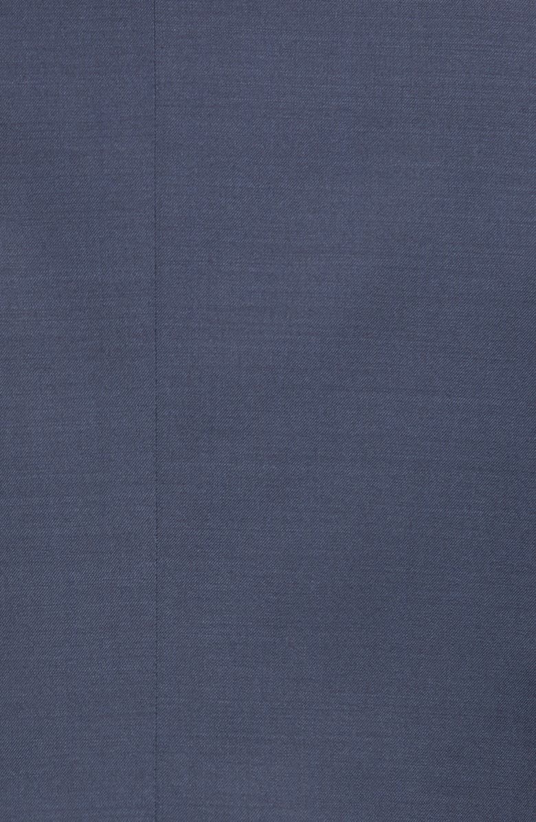 Canali Siena Classic Fit Solid Wool Suit, Alternate, color, 