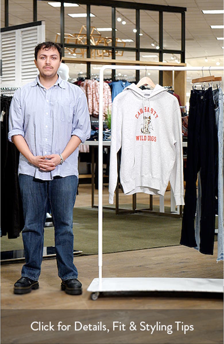 Wild Dog Cotton Graphic Hoodie, sales video thumbnail