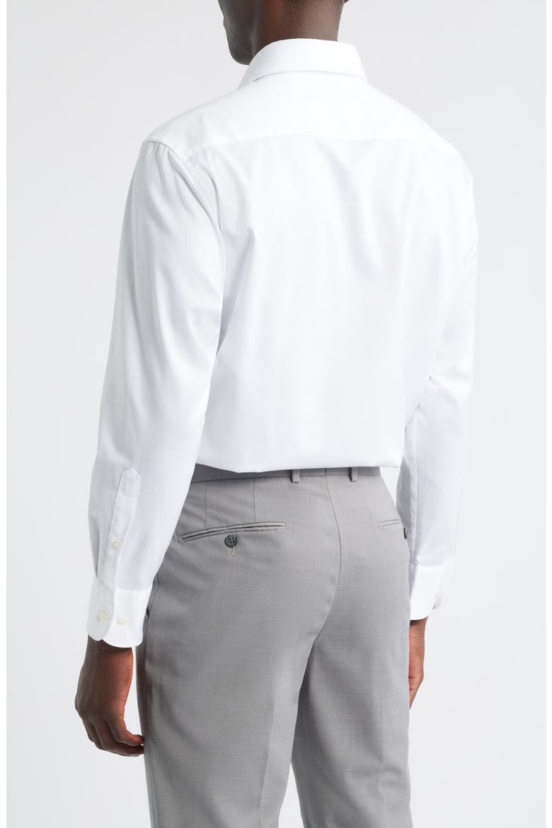 Soft Luxury Modern Fit Dress Shirt, Alternate, color, WHITE