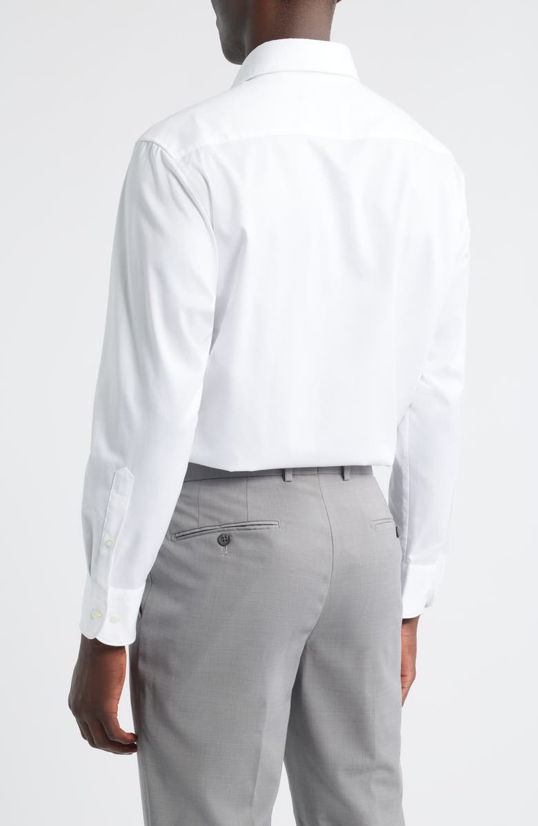 1863 by Eterna Soft Luxury Modern Fit Dress Shirt, Alternate, color, White