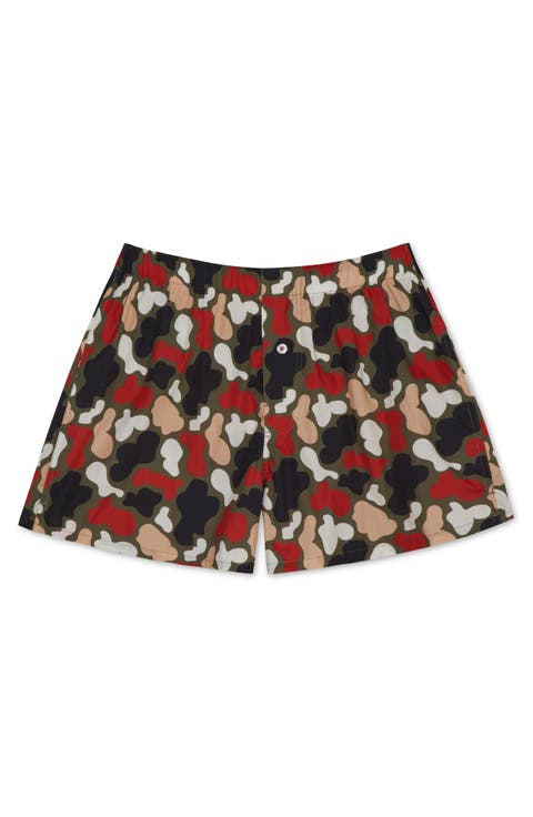 Organic Cotton Duck Camo Boxer Short