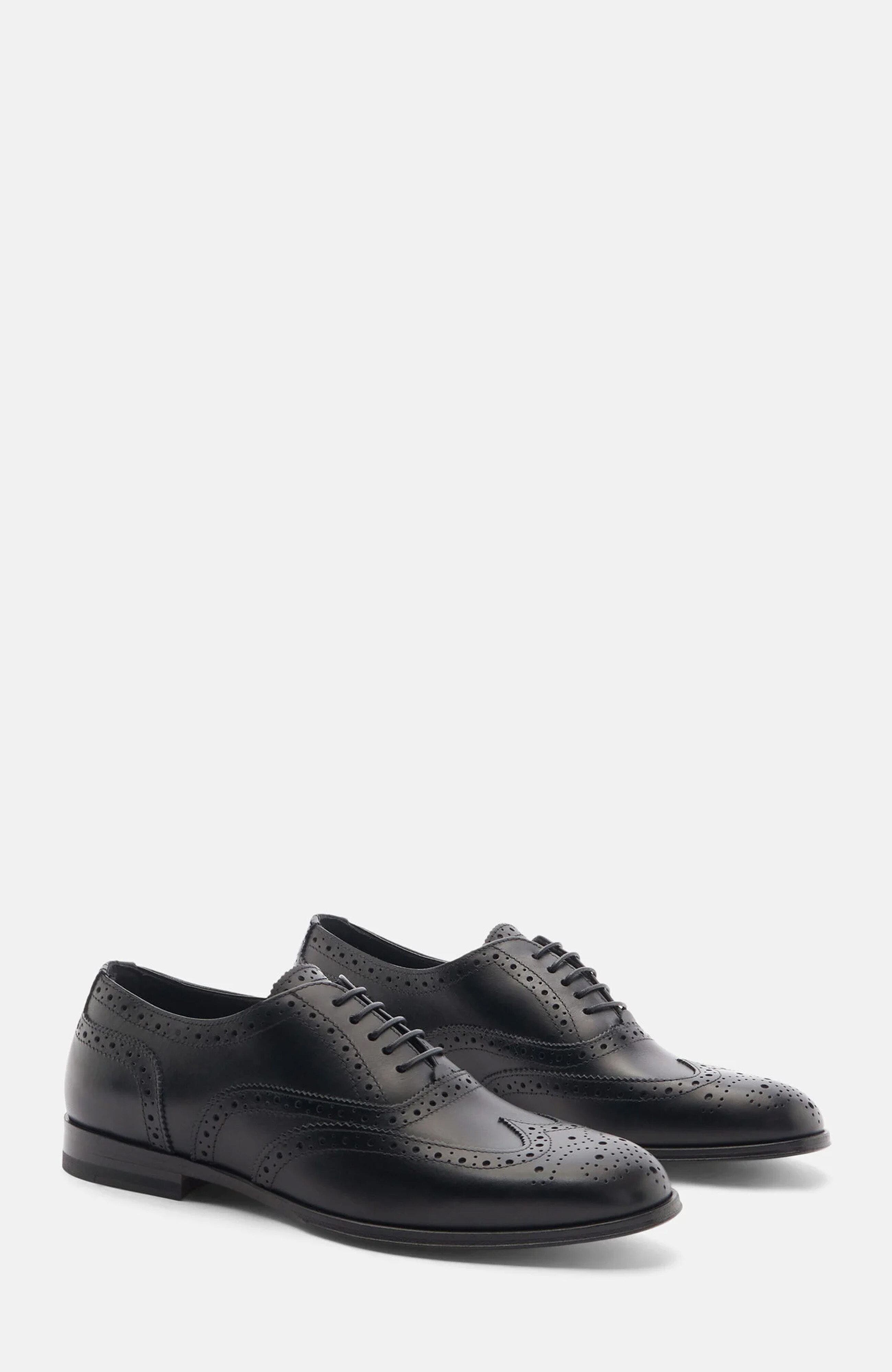 SCAROSSO Judy Oxfords, Main, color, Black - Calf