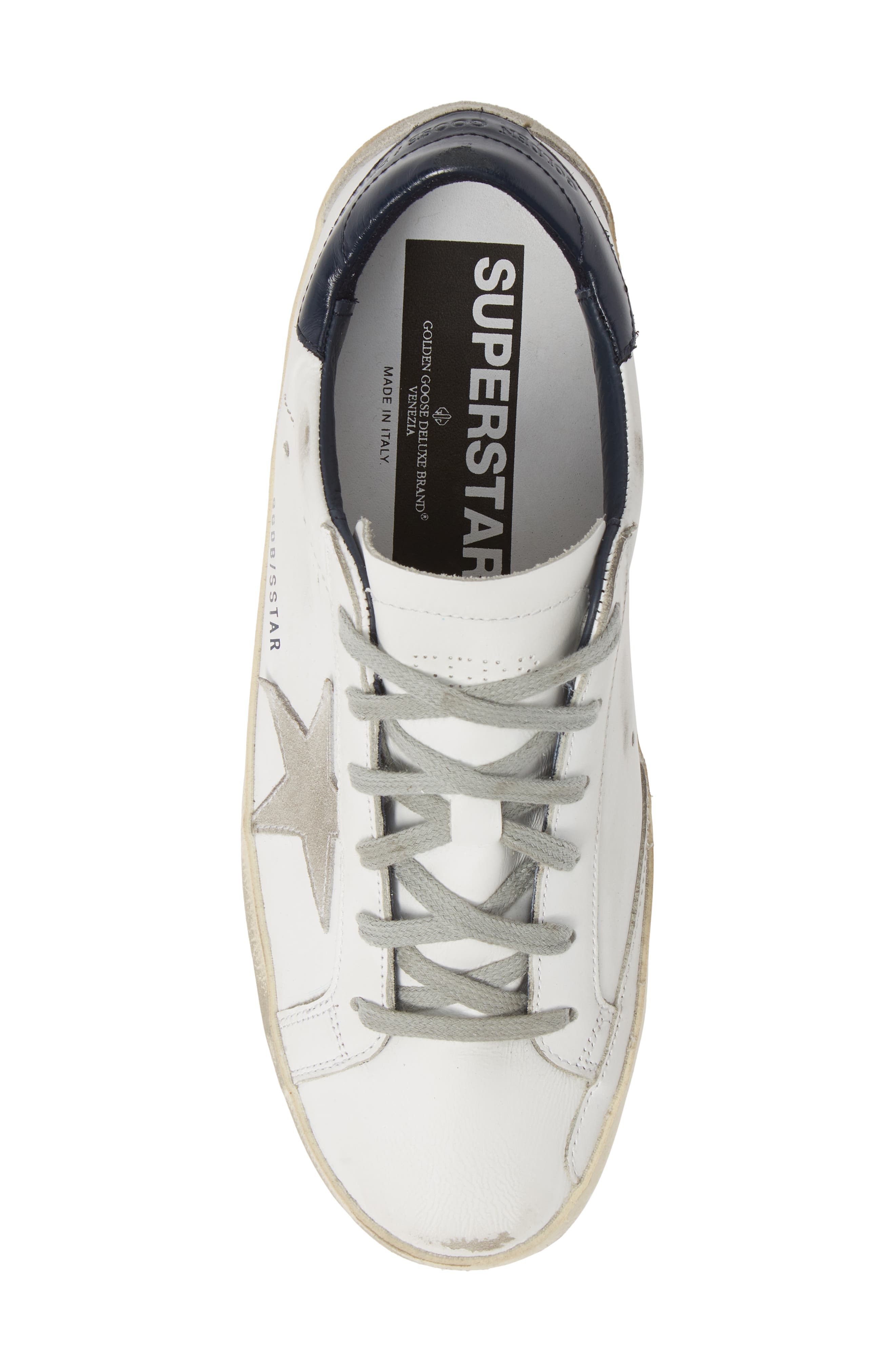 Golden Goose Superstar Low Top Sneaker, Alternate, color, 