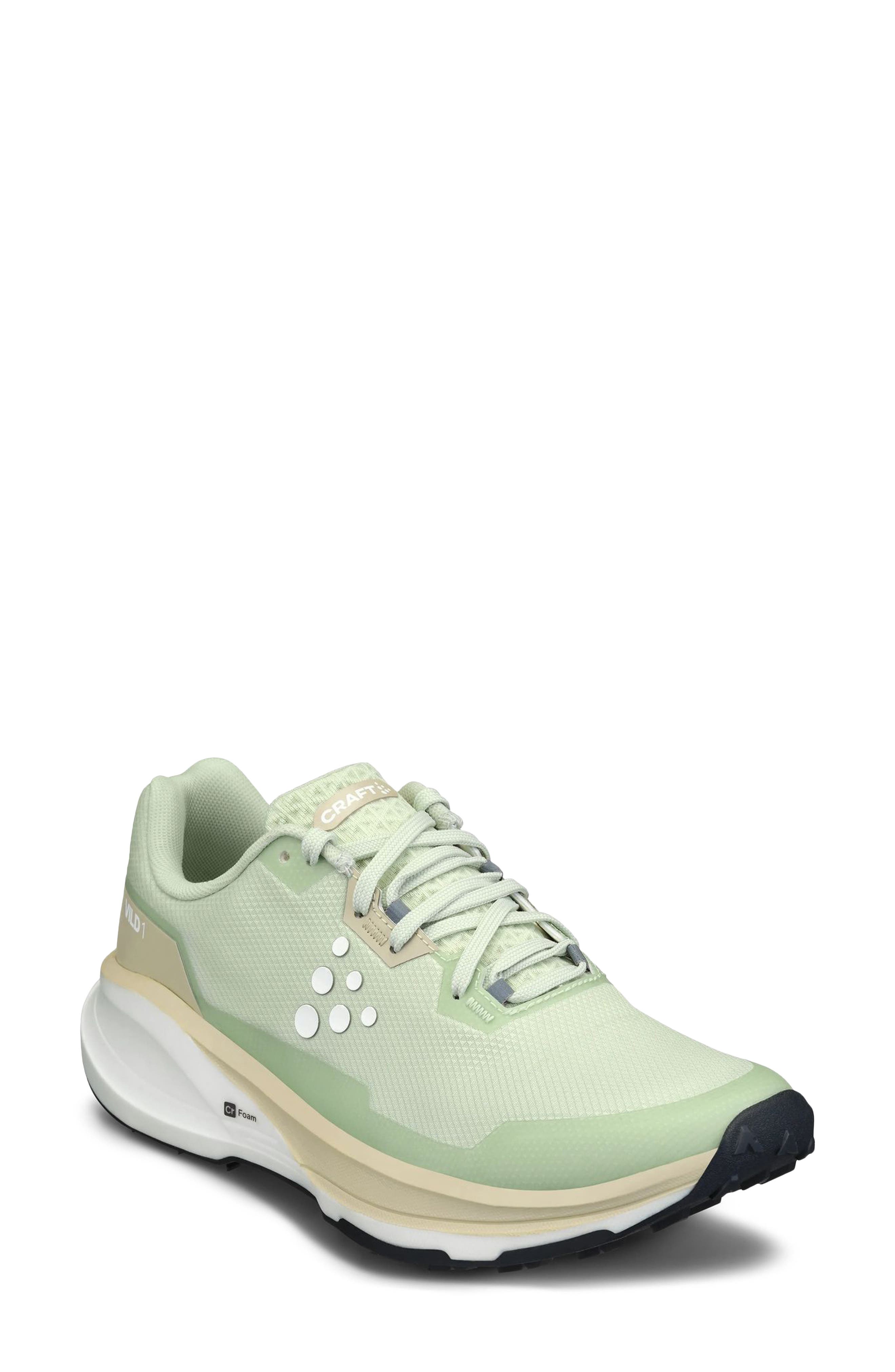 Vild 1 Trail Running Shoe, Main, color, PALE LEAF