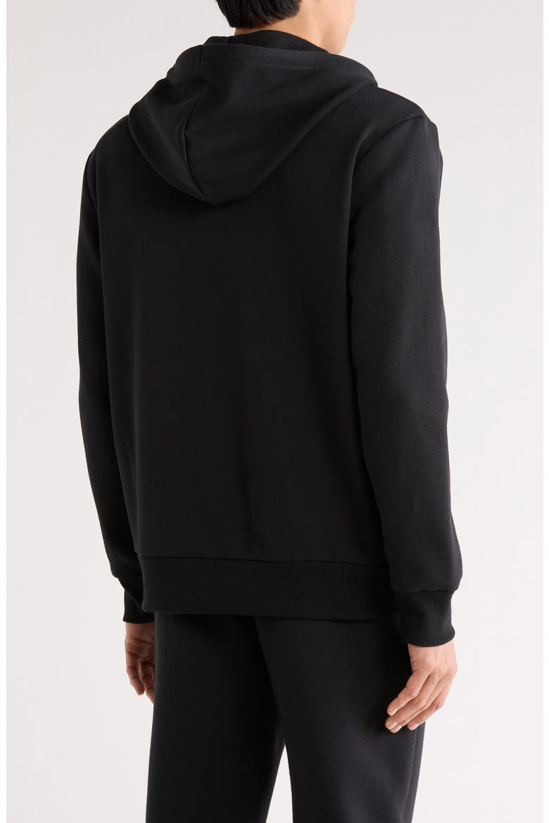 Freeform Fleece Zip Hoodie, Alternate, color, BLACK