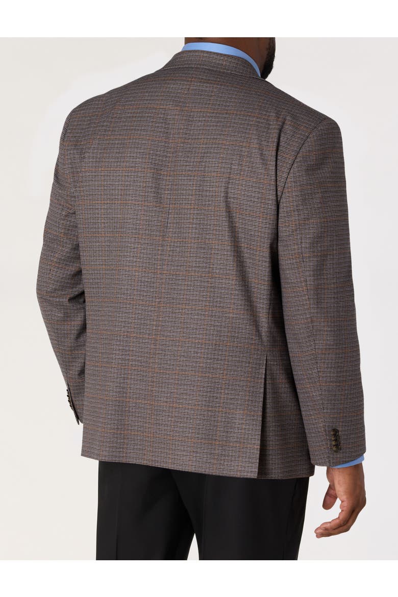 Big & Tall Tonal Houndstooth Sport Coat, Alternate, color, TAN