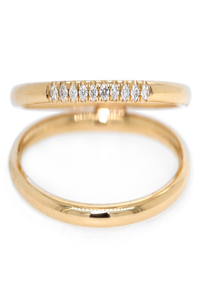Zoë Chicco Double Band Ring, Main, color, 