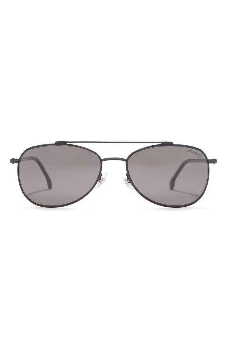 Carrera Eyewear 58mm Aviator Sunglasses, Main, color, 