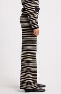 Faherty Throwback Studio Cotton & Cashmere Flare Leg Sweater Pants