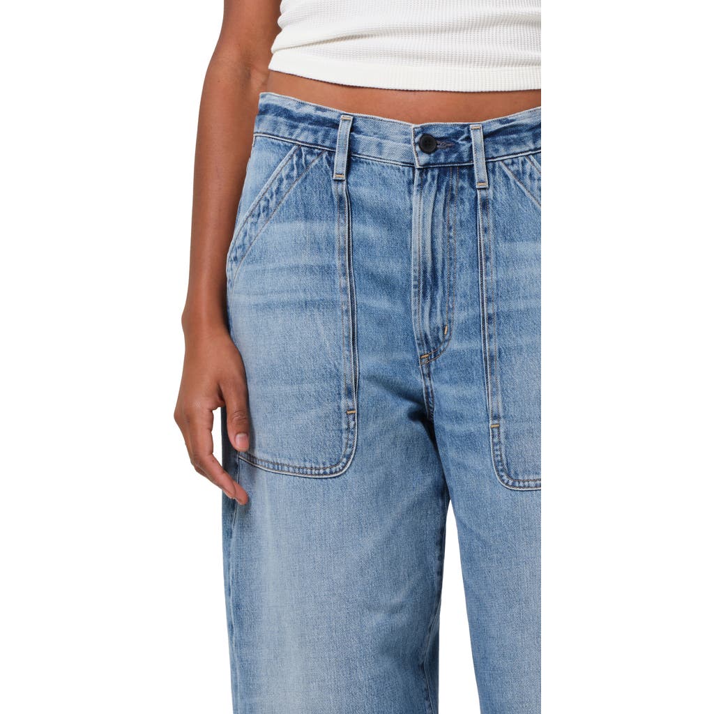 Citizen Of Humanity Citizens Of Humanity Ayla High Waist Baggy Wide Leg Utility Jeans In Zenith