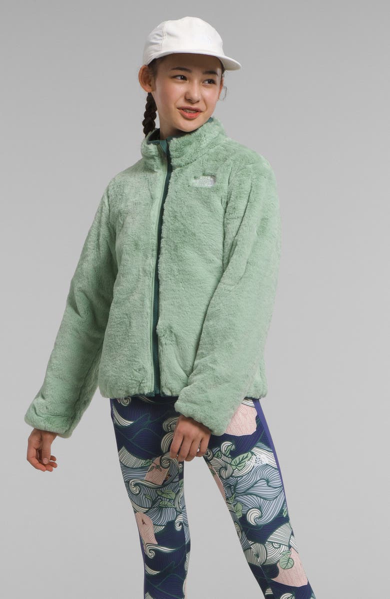 The North Face Kids' Mossbud Reversible Water Repellent Jacket, Alternate, color, 