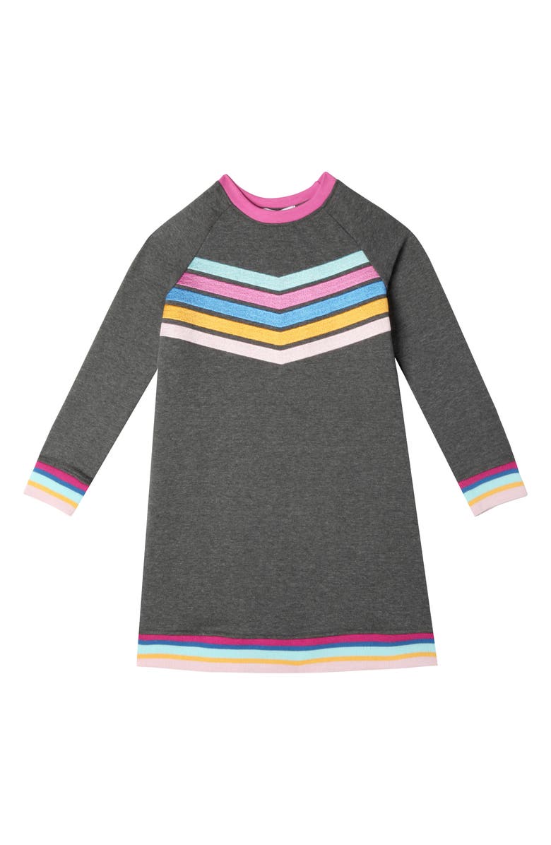 art & eden Janine Charcoal Dress, Main, color,