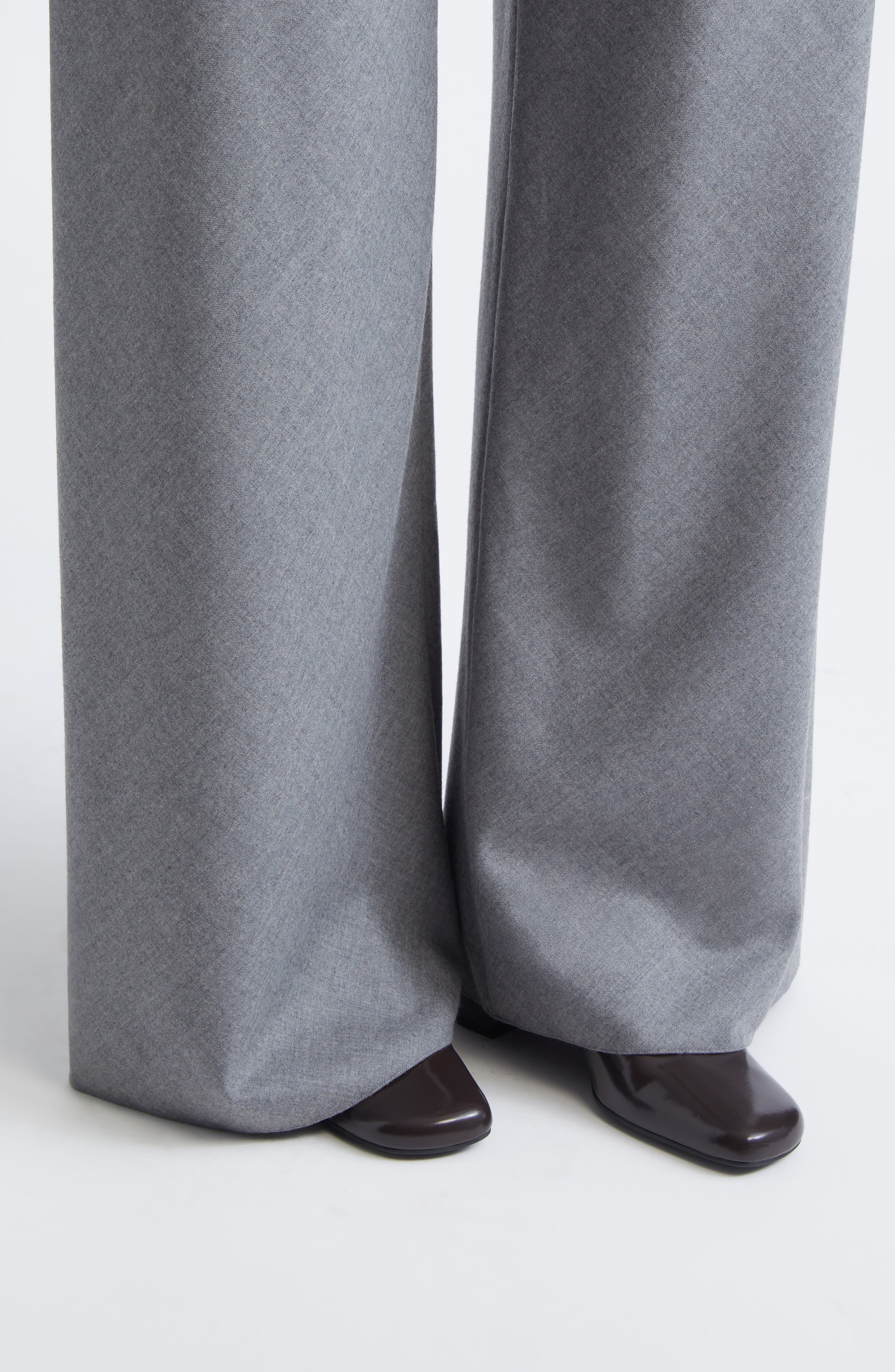 The Row Penelope Block Heel Pump, Alternate, color, Lacquer Brown