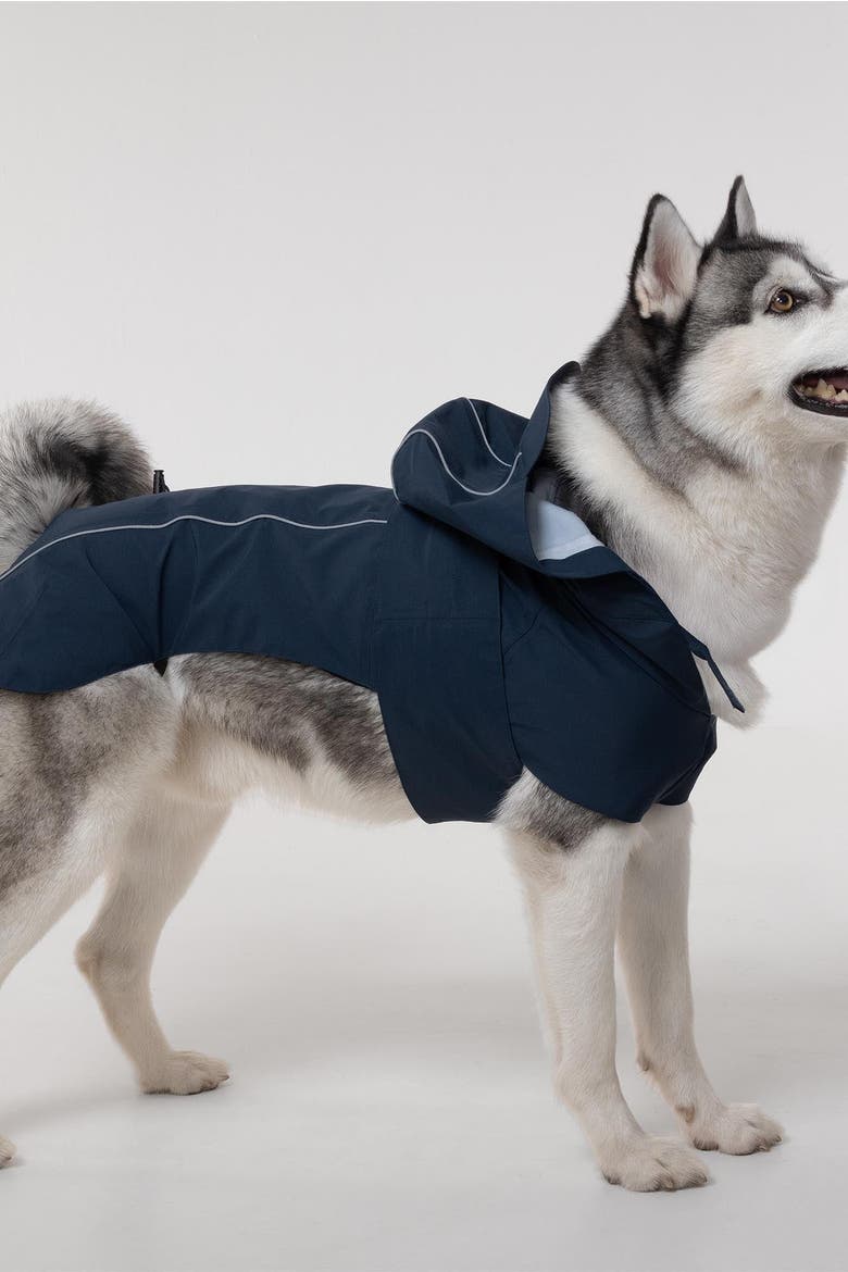 Trail Hound Rain Vest, Alternate, color, Navy