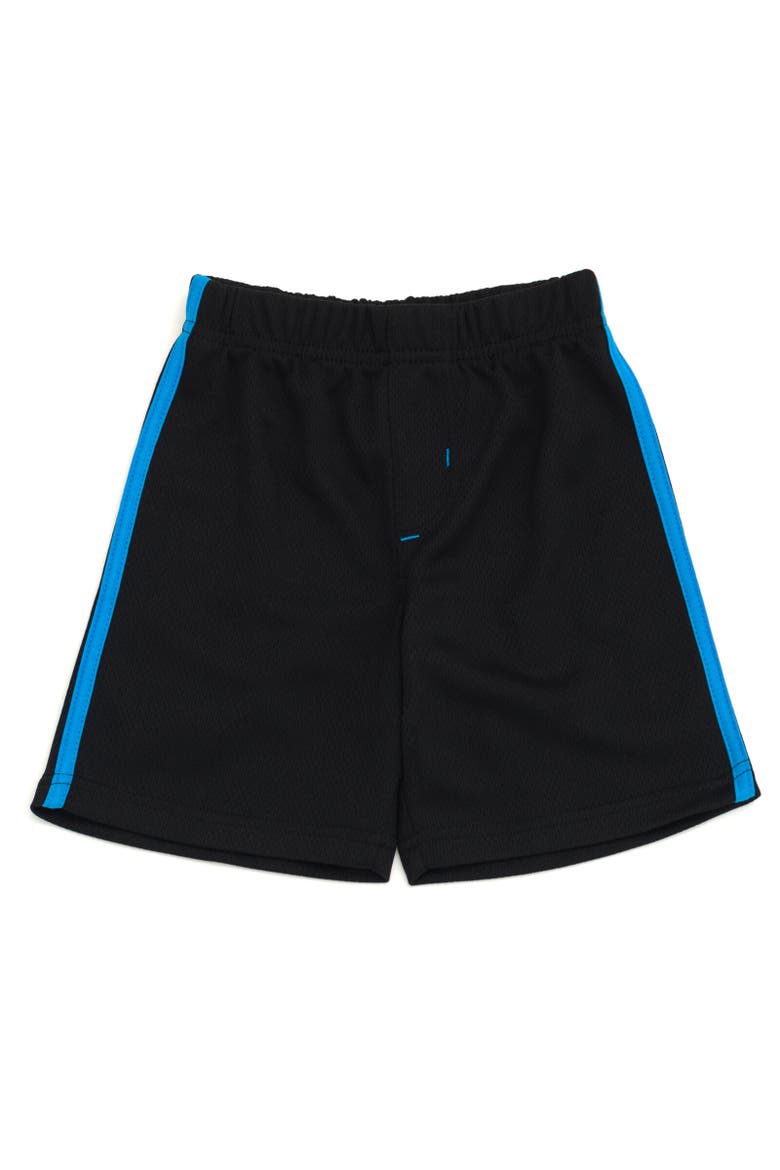 T-Shirt & Mesh Shorts Set, Alternate, color, Blue