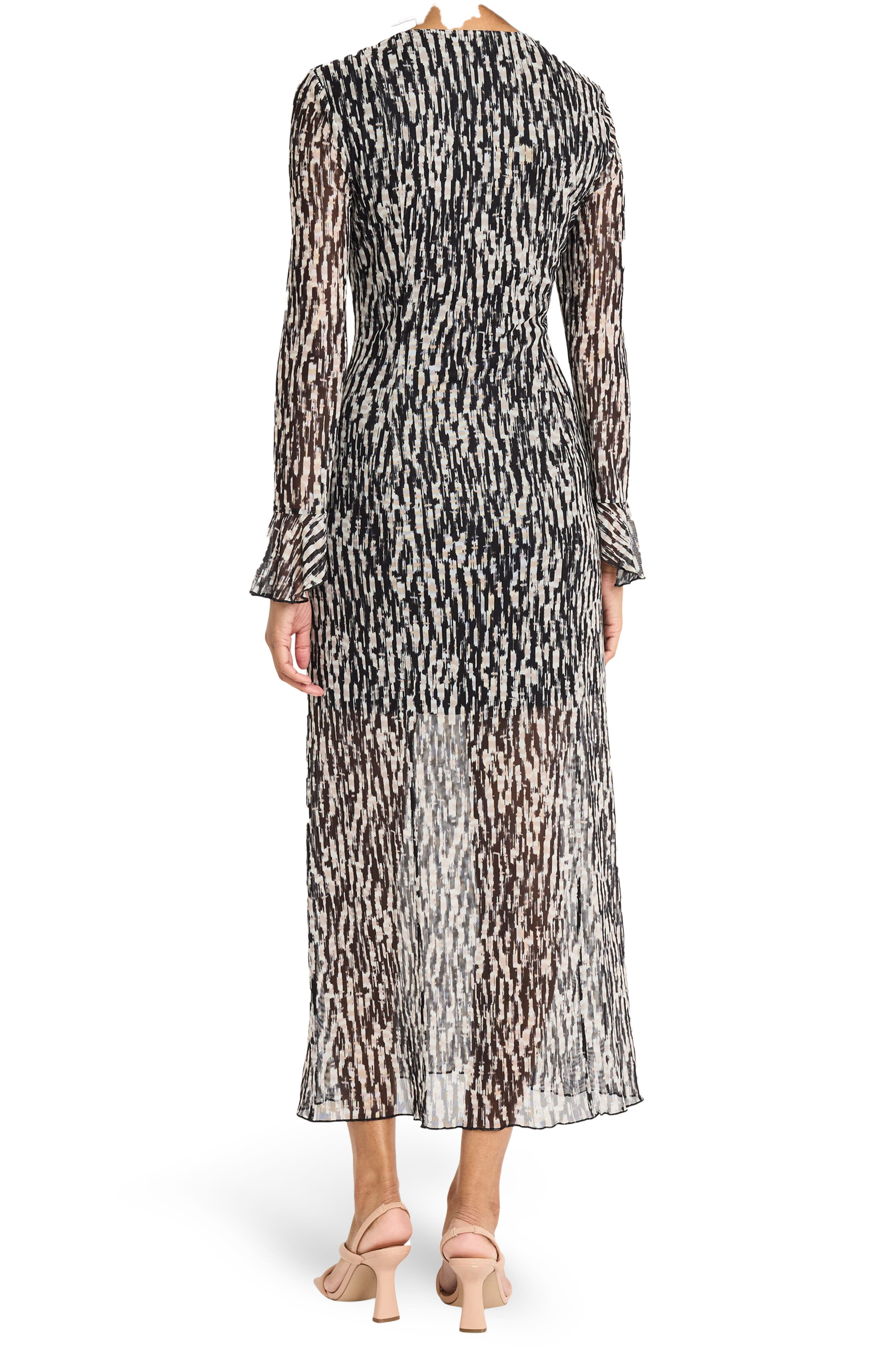 Long Sleeve Midi Sheath Dress - image 2