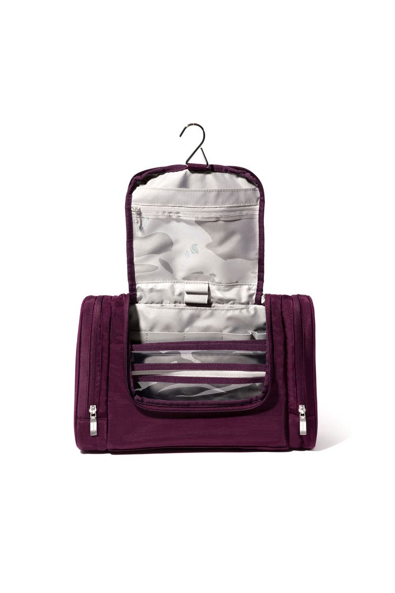 Travel Toiletry Kit Cosmetic Bag, Alternate, color, Mulberry