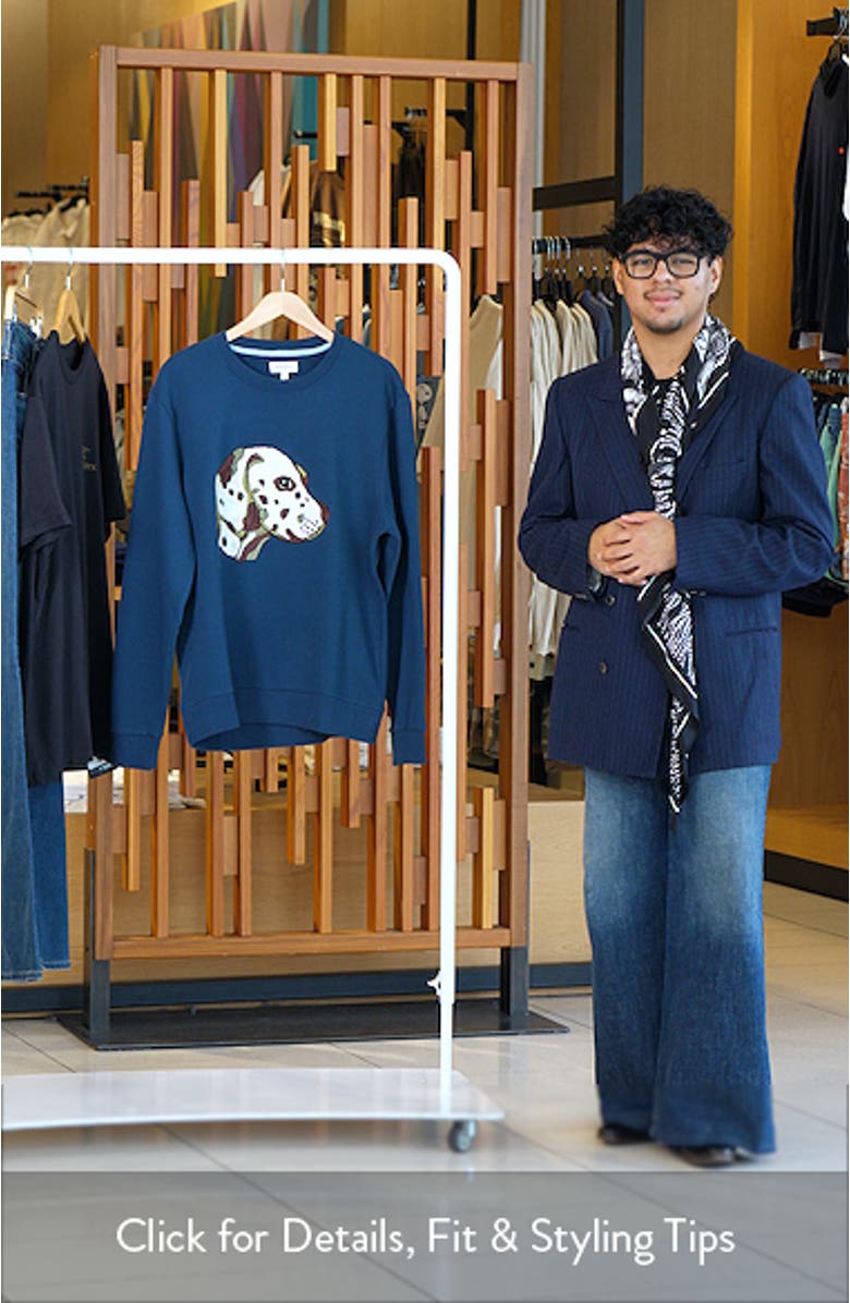 Critters Appliqué Compact Fleece Sweatshirt, sales video thumbnail