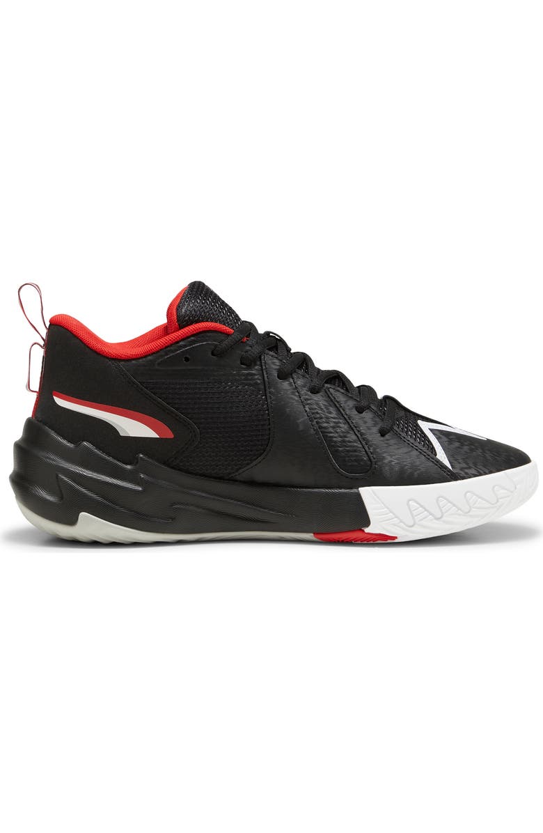 PUMA Scoot Zeros II NXTPRO Hoops Basketball Shoe, Alternate, color, Puma Black/ For All Time Red