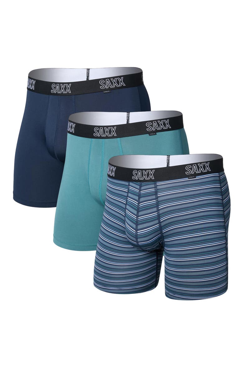3-Pack Boxer Briefs, Main, color, MINI RUGBY/ SEASCAPE/ NAVY