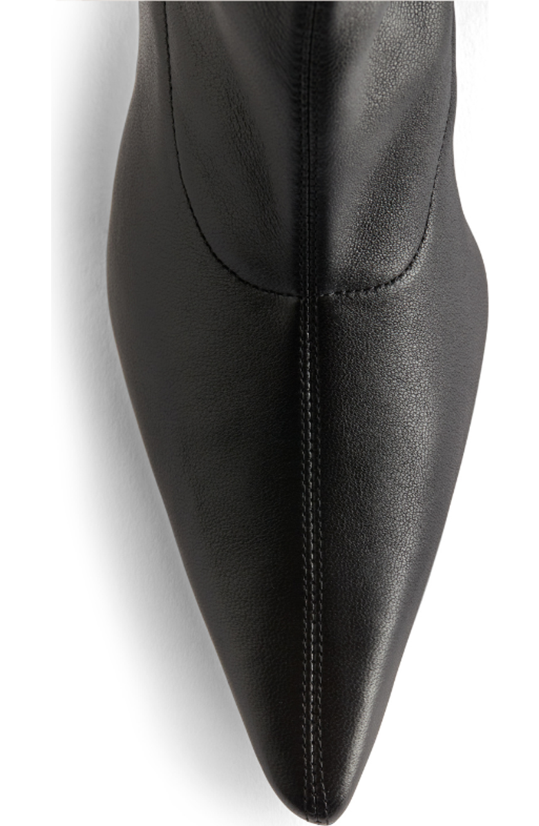 Neil J. Rodgers Mia Ankle Stretch Boot, Alternate, color, Black Stretch Nappa