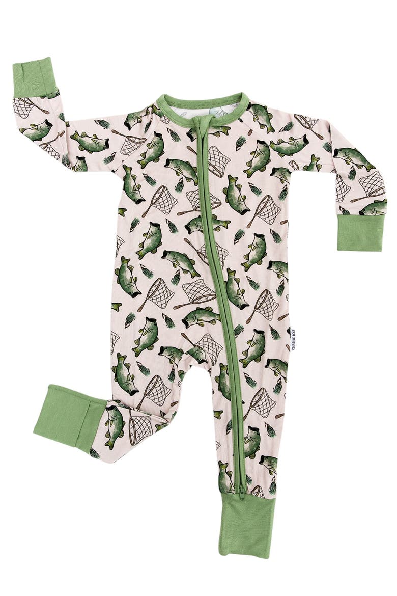 Convertible Double Zipper Romper, Main, color, Green