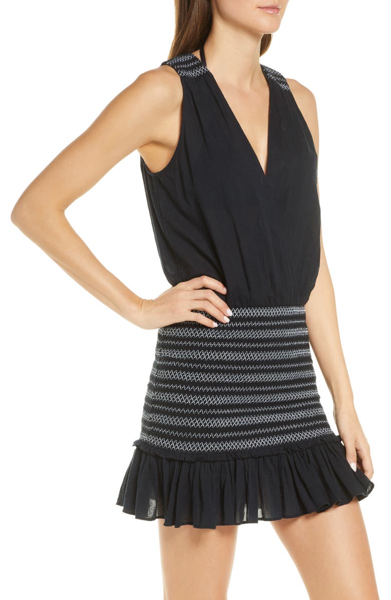 Veronica Beard Cox Dress Cover-Up, Alternate, color, 