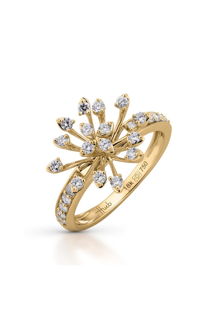 Luminus Diamond Ring, Main, color, YELLOW GOLD