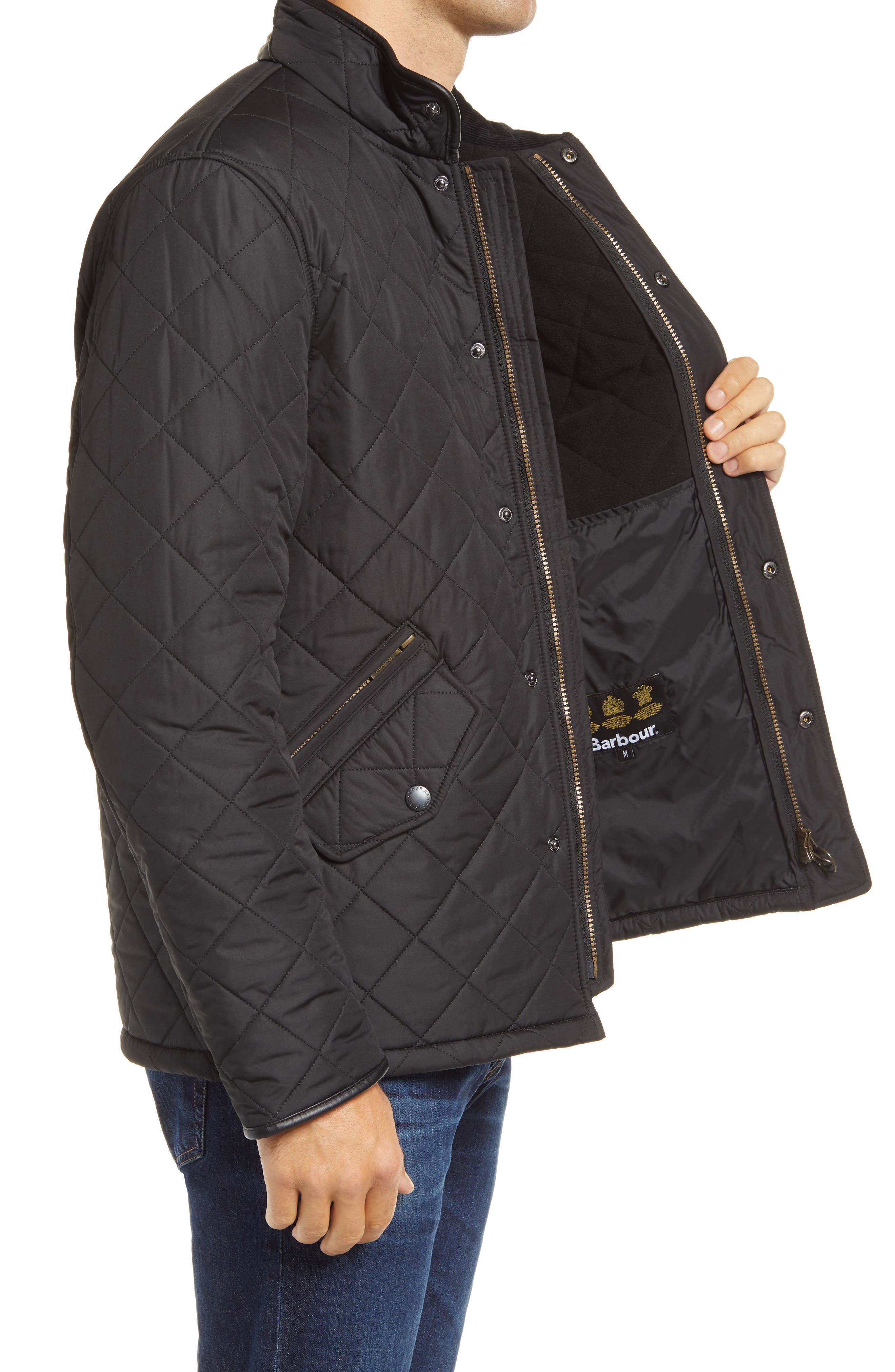Мужские Barbour Powell Diamond Quilted Jacket — фото 3