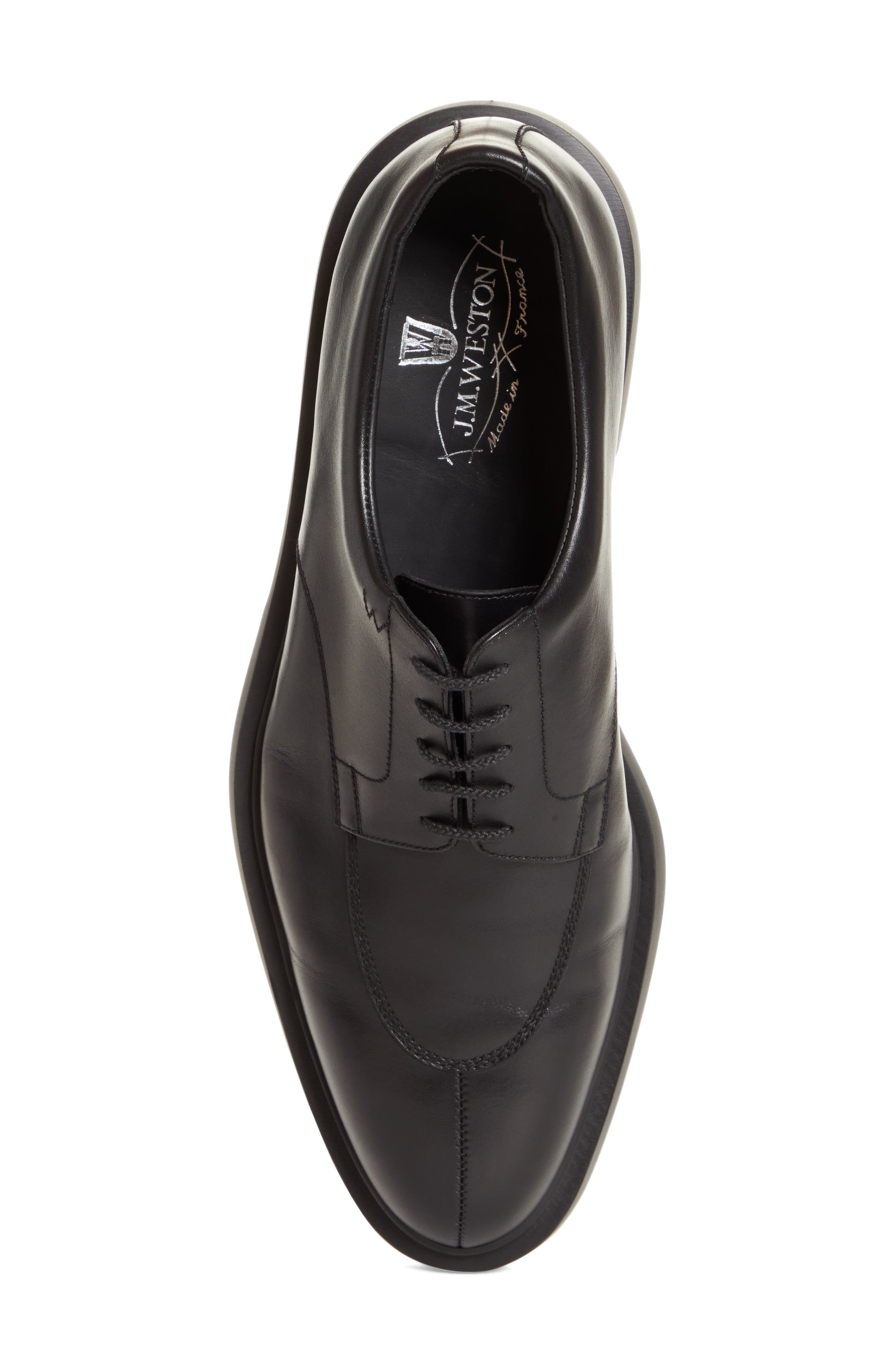 JM WESTON Walker Half Hunt Derby, Alternate, color, Black