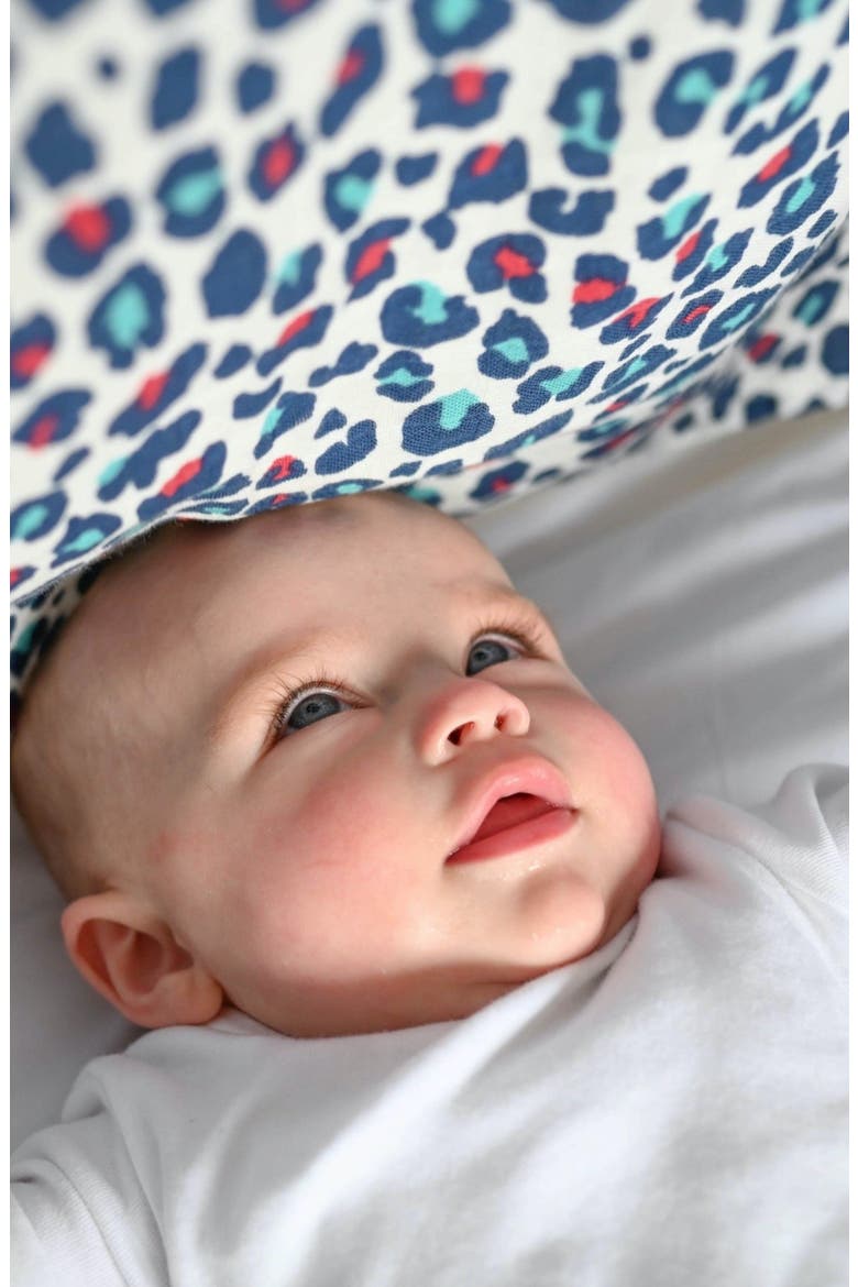 2-Pack Animal Sensory Organic Cotton Muslin Blankets, Alternate, color, ANIMAL PRINT MIXED