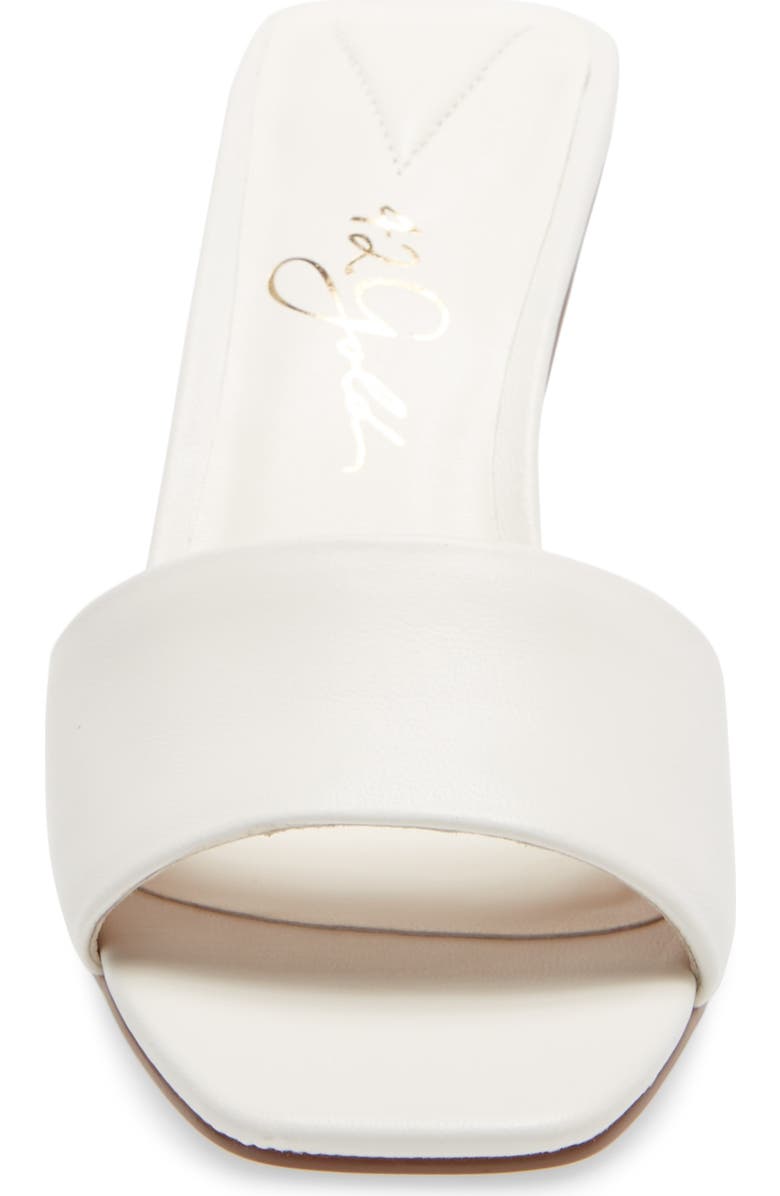 42 Gold Lilith Slide Sandal, Alternate, color, White