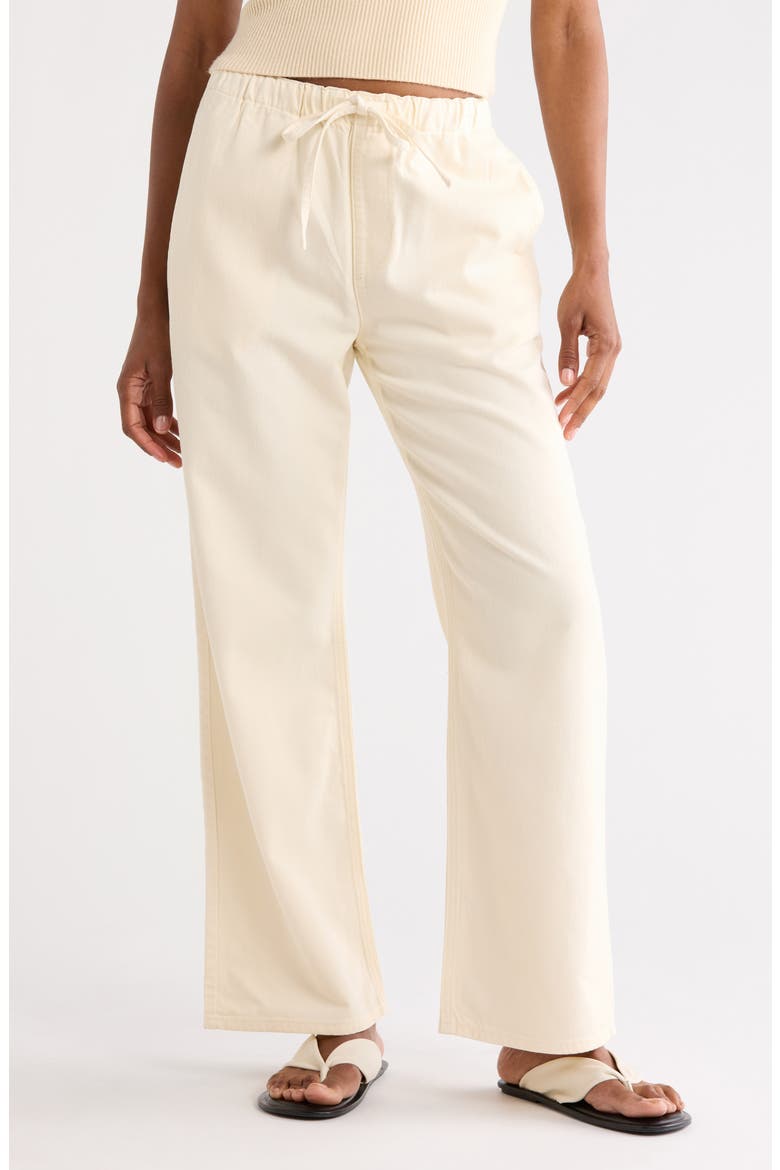 Lori Beach Pants, Main, color, ECRU