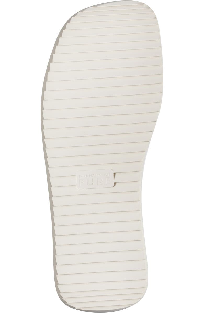 PURE Donna Karan Allie Strappy Sandal, Alternate, color, Off White