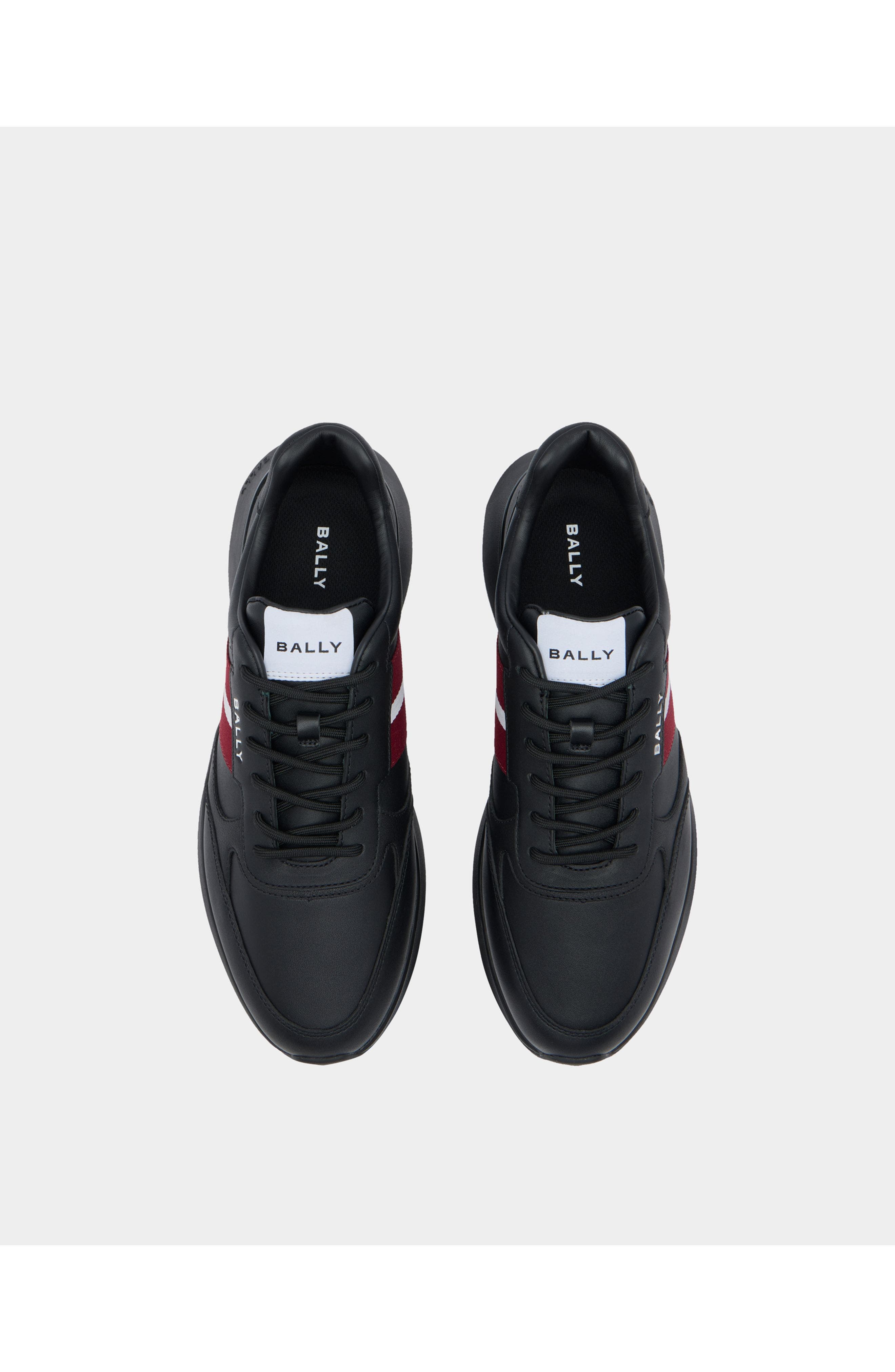 Bally Sylen Sneaker in Calf Leather, Alternate, color, Black