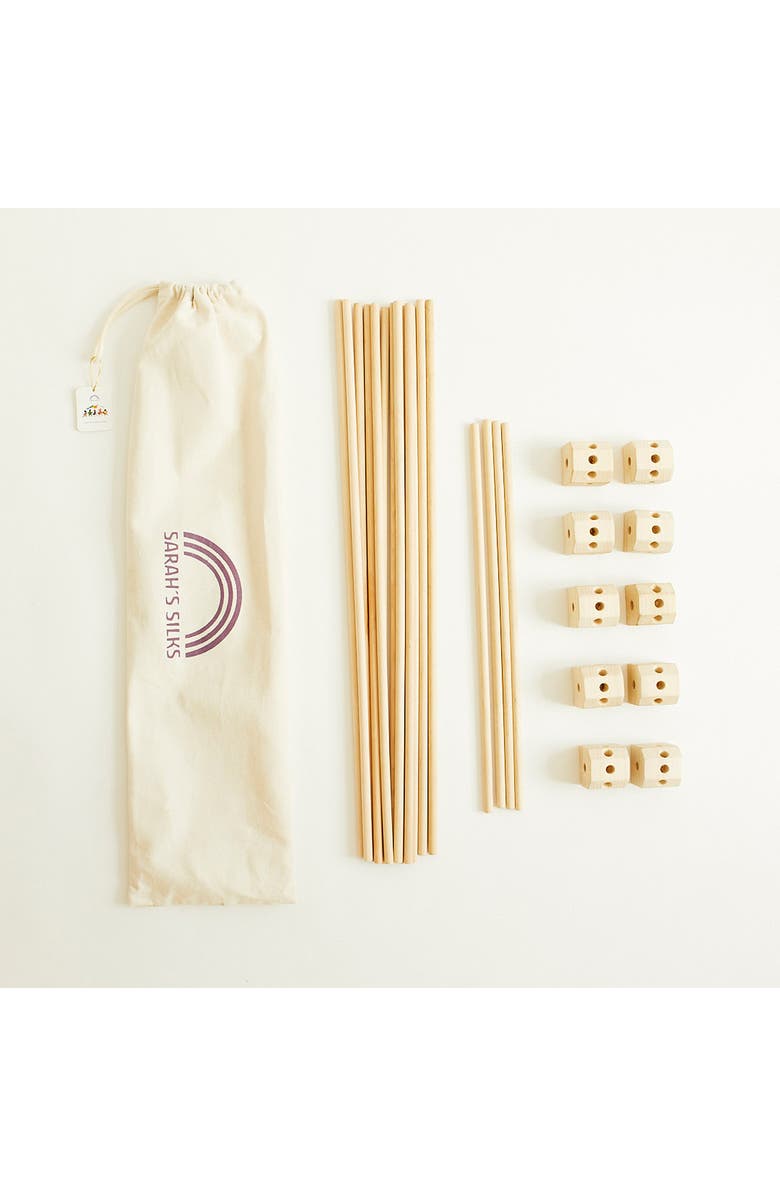 Sarah's Silks Play Fort Construction Set, Alternate, color, 