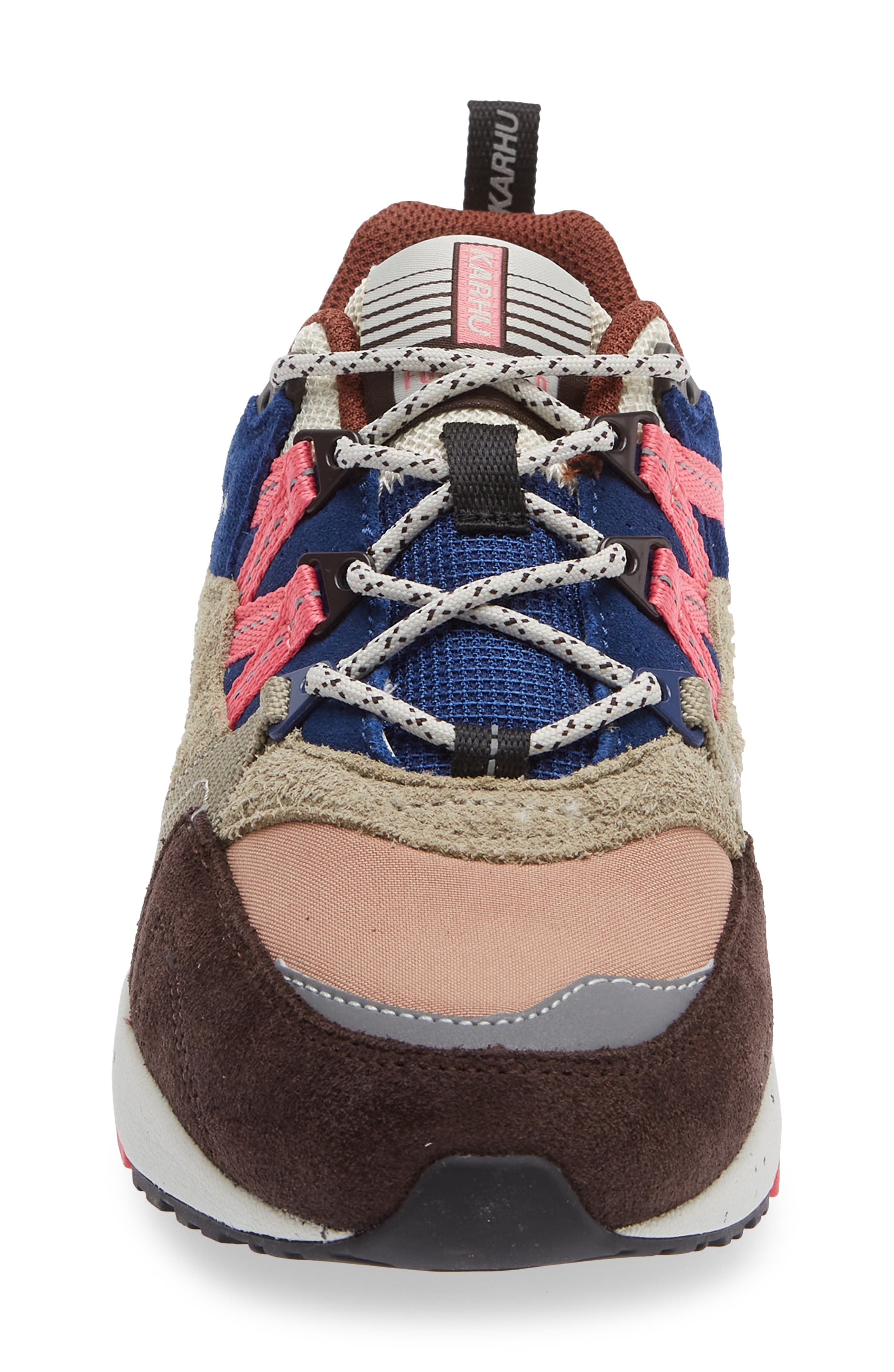 Karhu Gender Inclusive Fusion 2.0 Sneaker, Alternate, color, Mole / Pink Lemonade