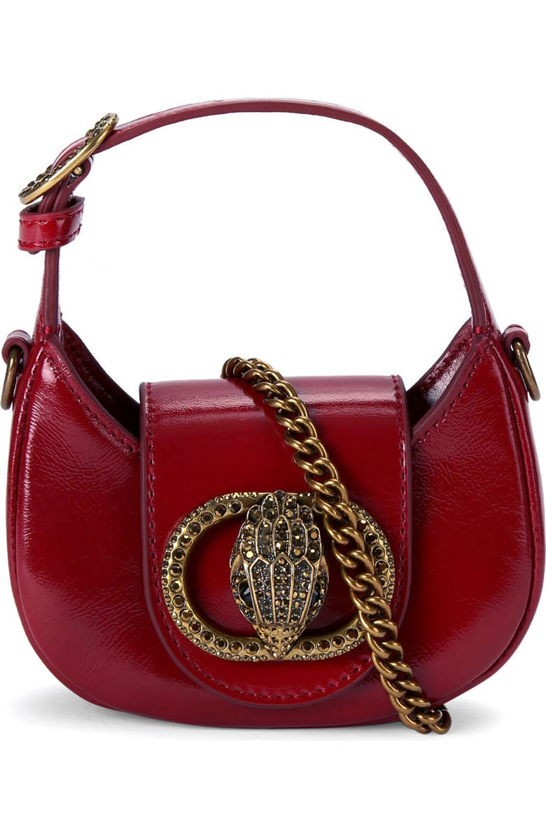 Kurt Geiger London Micro Chelsea Hobo Bag, Main, color, Red