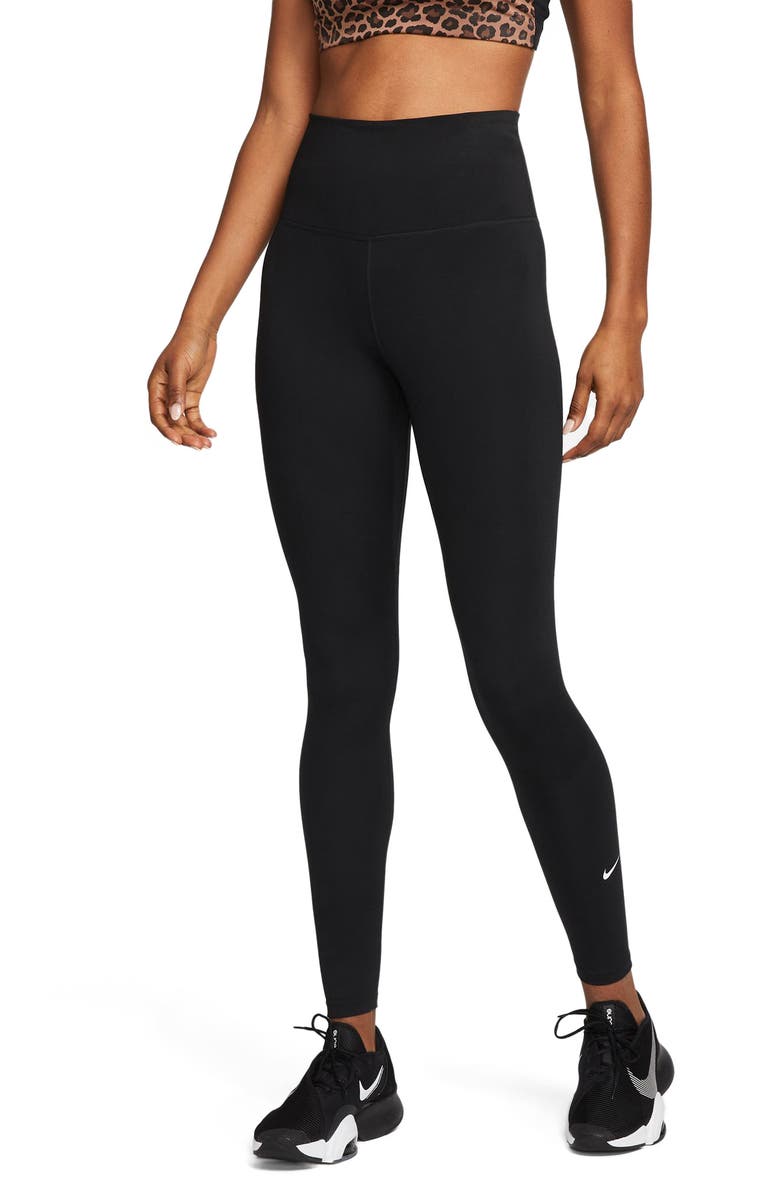 Nike Dri-FIT One High Rise Leggings, Main, color,