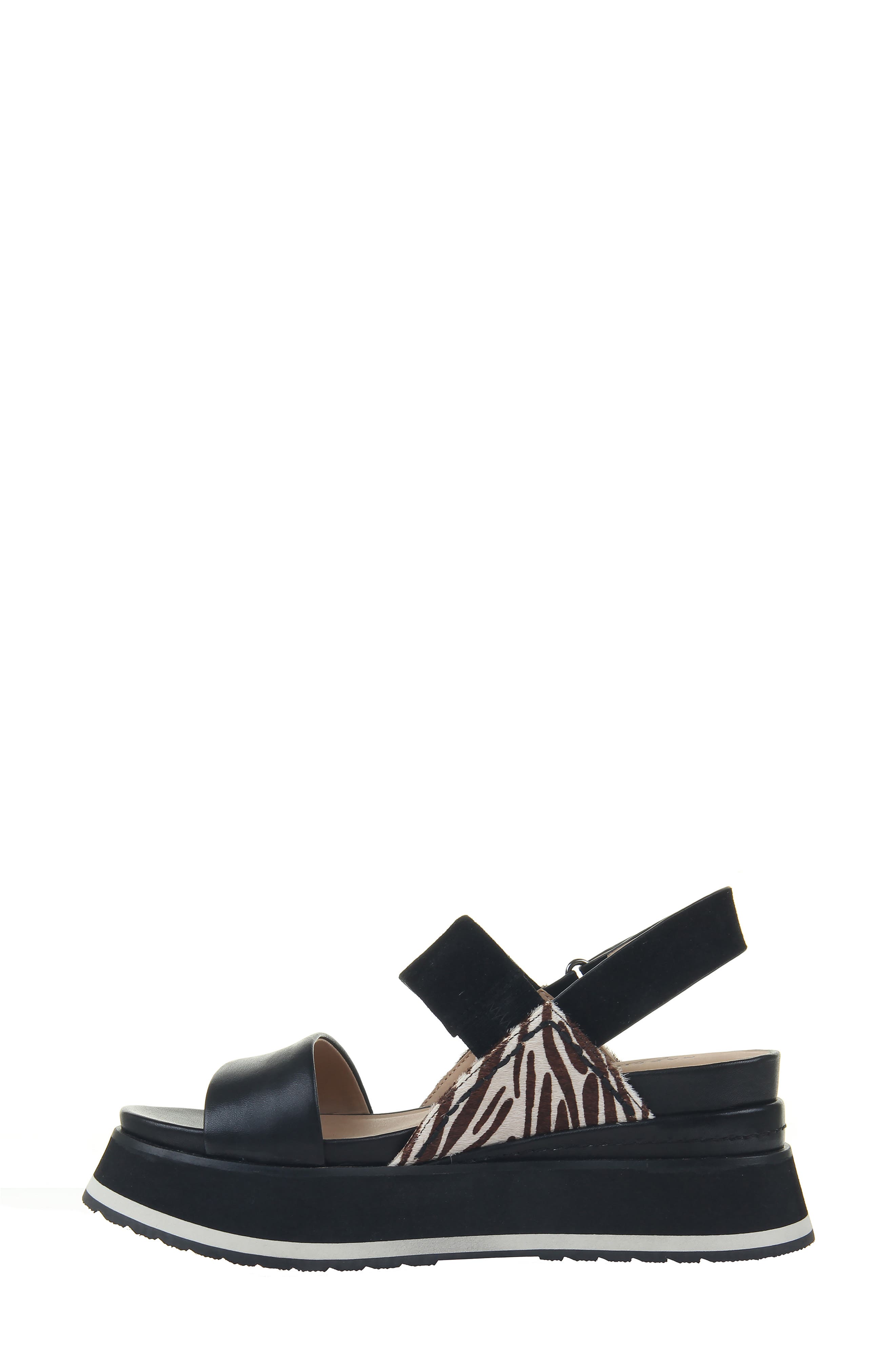 Naked Feet Dimension Platform Slingback Sandal, Alternate, color, 