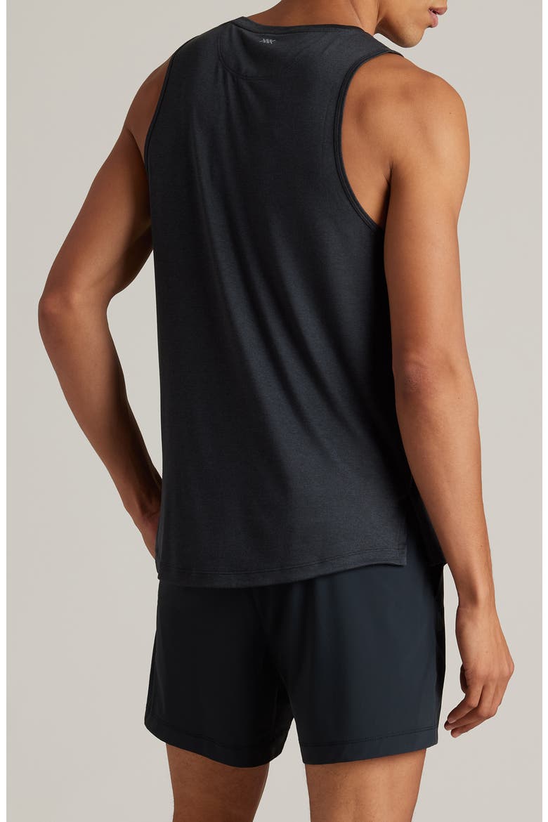 Atmosphere Performance Yoga Tank, Alternate, color, TRUE BLACK HEATHER