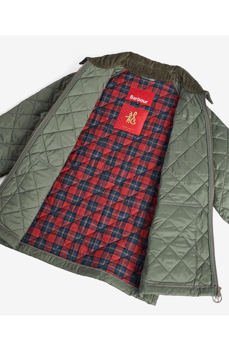 Barbour Chinese New Year Quilted Jacket, Alternate, color,