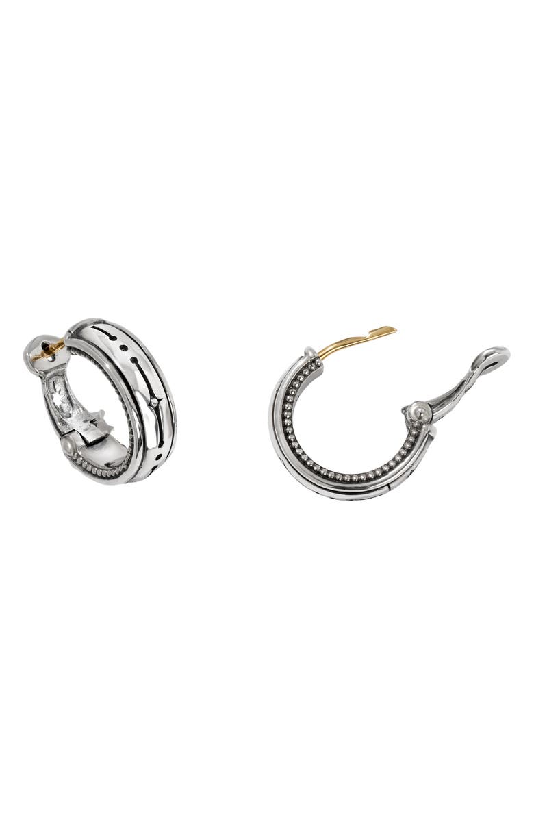 Konstantino Sterling Silver Hoop Earrings, Alternate, color, 